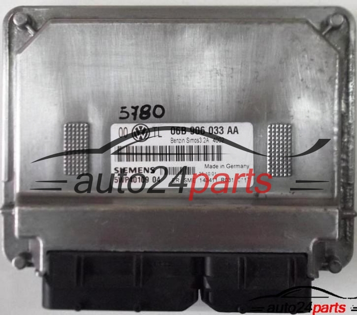 VW VOLKSWAGEN PASSAT 2.0 AZM SIEMENS 5WP40109 04, 06B 906 033 AA, 06B906033AA