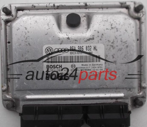 CENTRALINA MOTORE SKODA OCTAVIA 1.8 T AUM BOSCH 0261207438, 06A906032HL, 1039S01217