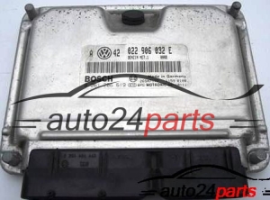 CALCULATEUR MOTEUR VW VOLKSWAGEN GOLF 2.8 V6 VR6 022 906 032 E, 022906032E, BOSCH 0 261 206 619, 0261206619, 26SA7177 
