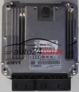 ECU CENTRALITA DE MOTOR AUDI A4 A5 3.0 TDI BOSCH 0 281 016 453, 0281016453, 8R0 907 401 J, 8R0907401J, 8K1907401A