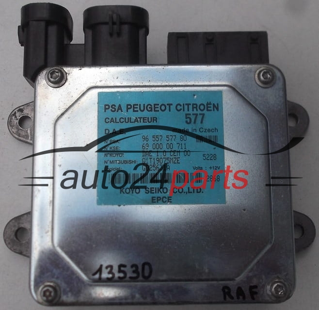 Ecu module power steering  CITROEN PEUGEOT 96 557 577 80,  69 000 00 711
