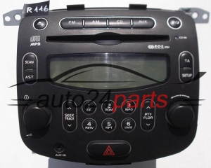 RADIO CD / MP3 HYUNDAI I10  96100-0X23004X / 961000X23004X / A-200PAE / A200PAE - R116, R03, R107