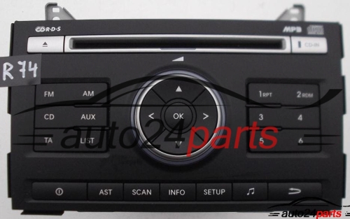 RADIO CD MP3 KIA ED FL 5 96160-1H000 / 961601H000 / A2C53354154 / BS0009340010485 