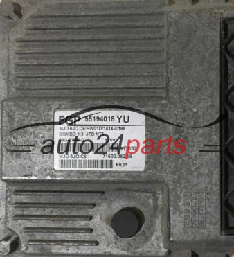 Μονάδα Ελέγχου Κινητήρα OPEL COMBO 1.3 CDTI Magneti Marelli MJD 6JO.C6, FGP 55194018 YU