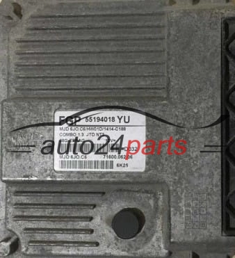 Μονάδα Ελέγχου Κινητήρα OPEL COMBO 1.3 CDTI Magneti Marelli MJD 6JO.C6, FGP 55194018 YU