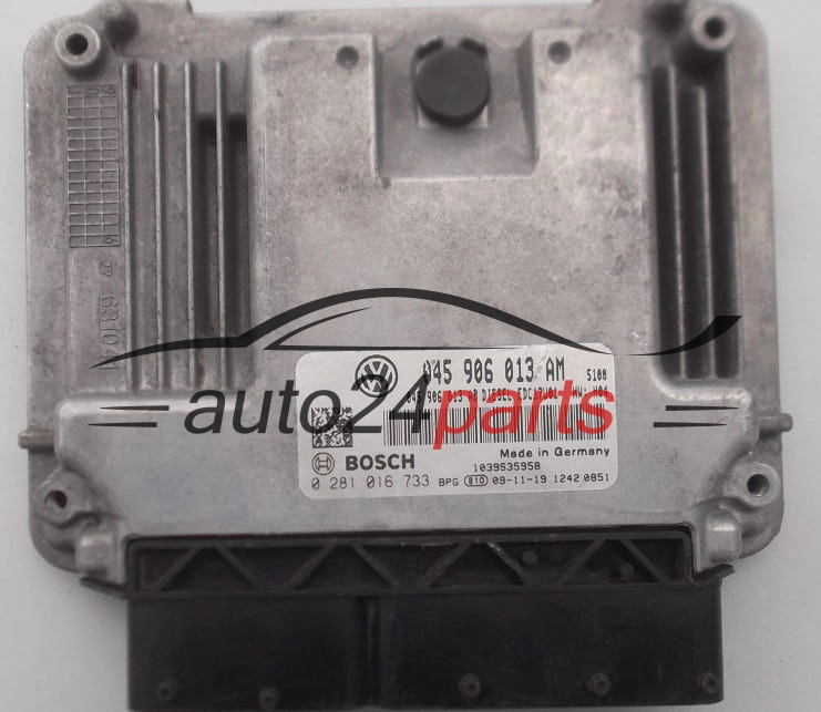 Μονάδα Ελέγχου Κινητήρα VOLKSWAGEN SEAT 1.4 TDI BOSCH 0 281 016 733,  045 906 013 AM