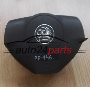 AIR BAG PODUSZKA POWIETRZNA KIEROWCY AIRBAG W KIEROWNICE OPEL VAUXHALL CHEVROLET HOLDEN ASTRA H 2004-2009 13168456 - PP146, PP147