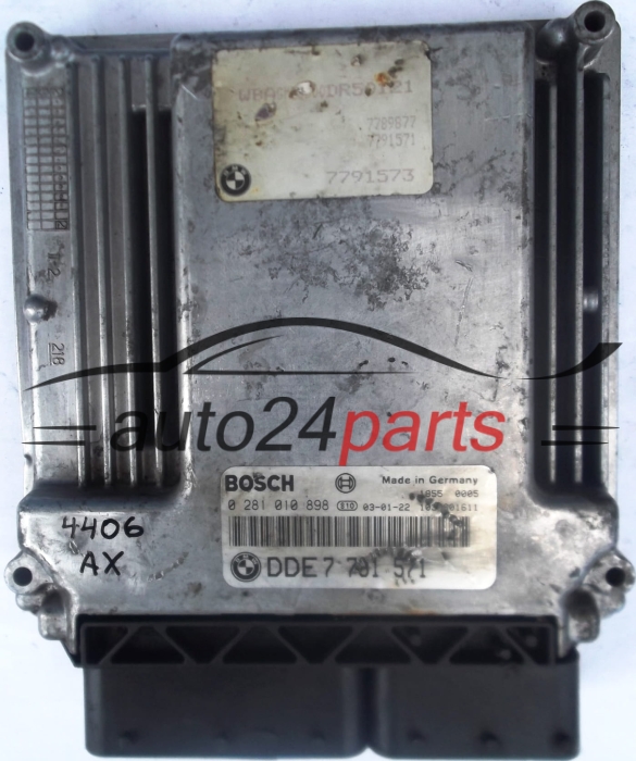 calculateur moteur pour bmw e65 730 3.0d