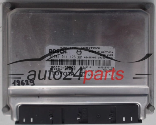 KOMPUTER STEROWNIK SILNIKA TOYOTA YARIS 1.4 BOSCH 0 281 011 126
