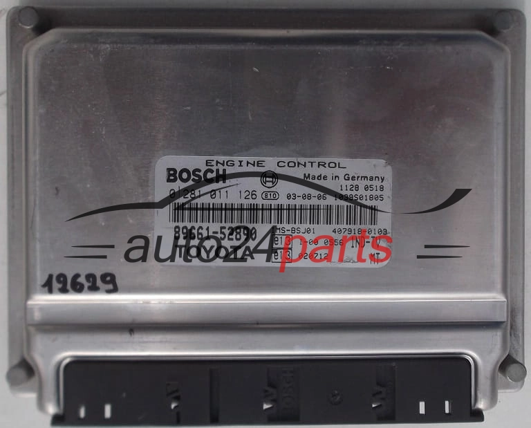 KOMPUTER STEROWNIK SILNIKA TOYOTA YARIS 1.4 BOSCH 0 281 011 126