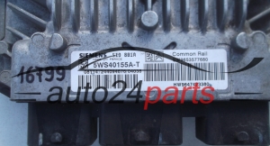 CENTRALINA MOTORE CITROEN BERLINGO PEUGEOT PARTNER 2.0 HDI SIEMENS 5WS40155A-T, 5WS40155AT, SW9653577680