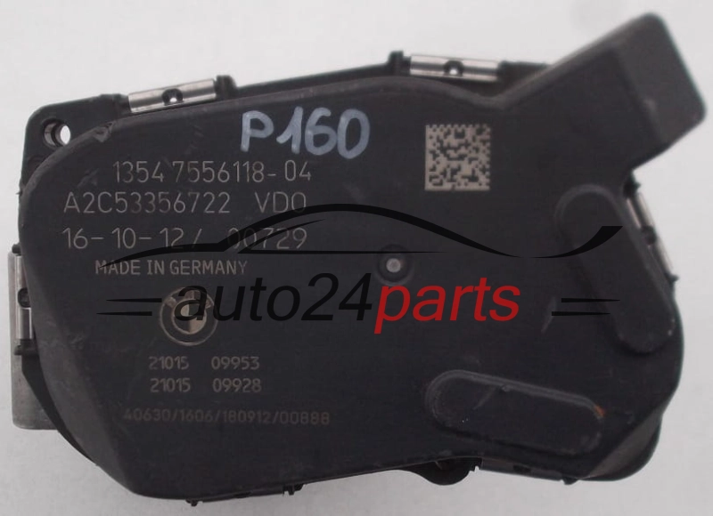 Σώμα πεταλούδας BMW E90 328i 528i 128i X5 A2C53356722 1354755611804