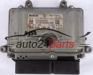 Μονάδα Ελέγχου Κινητήρα MERCEDES W169 A200 2.0 CDI A6401502579, 6401502579, A 640 150 25 79 BOSCH 0 281 012 256, 0281012256