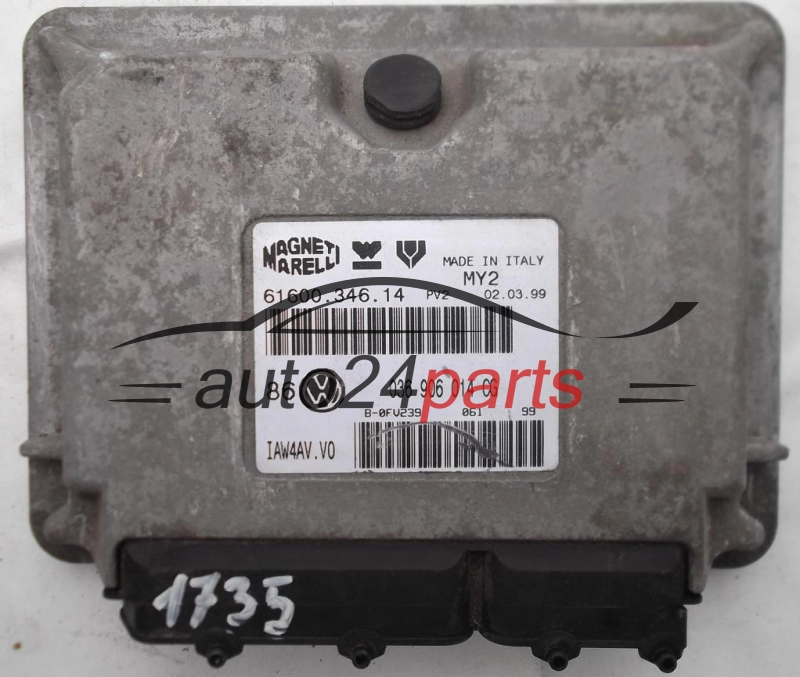 CENTRALINA MOTORE VW VOLKSWAGEN GOLF 1.4 AHW 036 906 014 CG