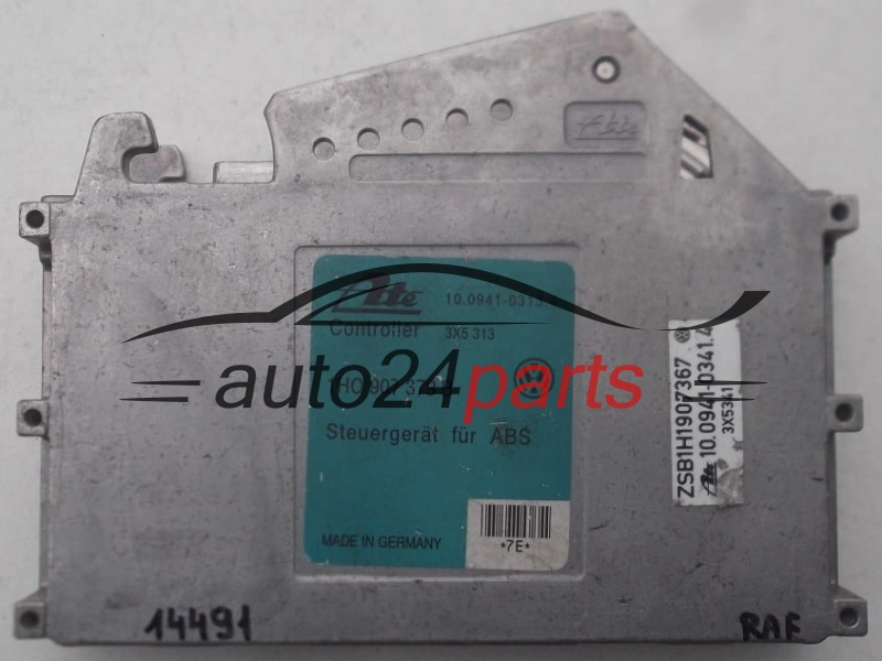 Mονάδα ελέγχου αβς VOLKSWAGEN GOLF III, SEAT TOLEDO, 1H0 907 379 B, 1H0907379B, 10.0941-0313.4, 10094103134