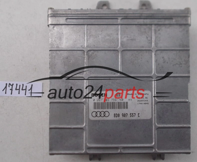 ECU CENTRALITA DE MOTOR AUDI A4 1.8 T BOSCH 0 261 203 759/760