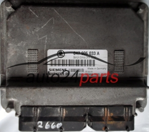 KOMPUTER STEROWNIK SILNIKA SKODA FABIA 1.4 MPI AME 047 906 033A, 047906033A, SIEMENS 5WP43309 06, BENZIN SIMOS 3PA SJ43 - 1526, 2660