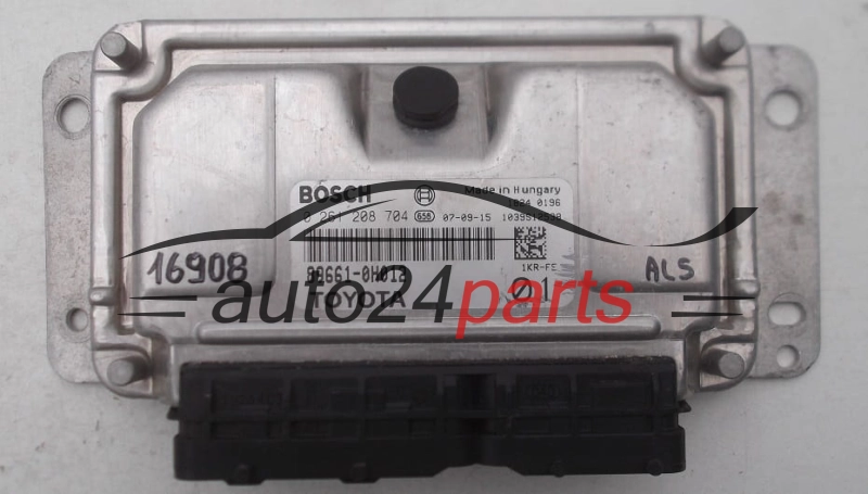 Sterownik silnika TOYOTA AYGO BOSCH 0261208704 896610H012 -