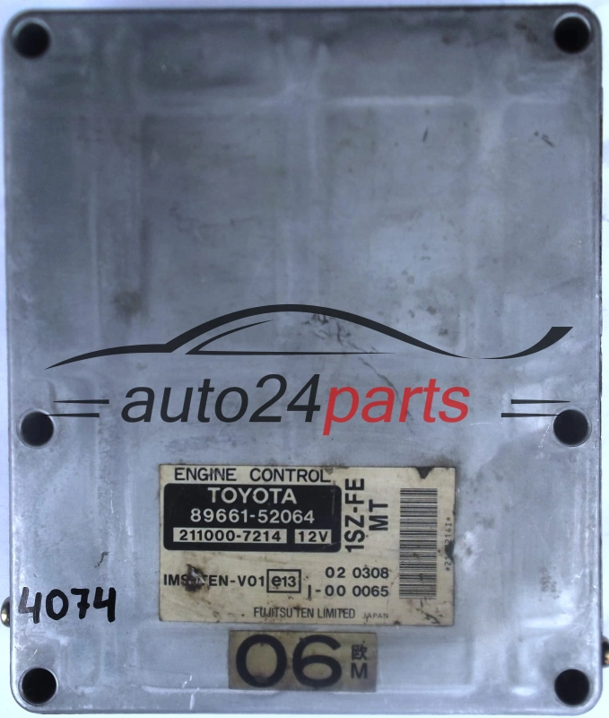 CENTRALINA DO MOTORE TOYOTA YARIS 1.0 1SZ-FE 8966152064