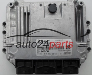 CENTRALINA MOTORE FORD FIESTA 1.6 TDCI BOSCH 0 281 014 803, 0281014803, FoMoCo 8V21-12A650-KF, 8V2112A650KF, 1039S10492, 6DZF 