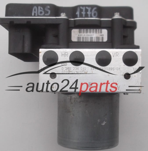 BOMBA HIDRAULICA Y CENTRALITA ABS BMW X3 E83 BOSCH 0 265 236 012, 3451 3420395-01