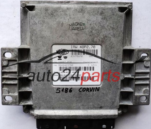 ECU CENTRALITA DE MOTOR PEUGEOT 206 1.1 IAW48P270, IAW48P2.70, IAW 48P2.70, HW 9642423780, 16447034, 16447.034, SW 9642597680