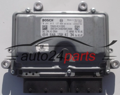 CENTRALINA DO MOTORE MERCEDES 2.0 CDI BOSCH 0 281 015 127,  A 640 150 41 34