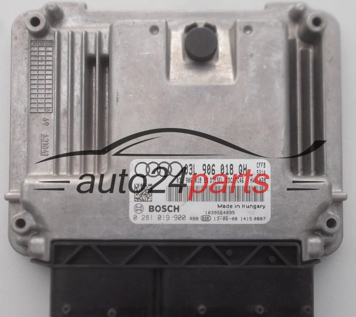 Μονάδα Ελέγχου Κινητήρα AUDI VOLKSWAGEN BOSCH 0 281 019 900,  03L 906 018 QH