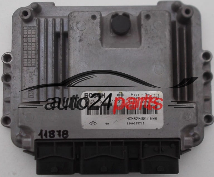 CALCULATEUR MOTEUR RENAULT TRAFIC OPEL VIVARO NISSAN PRIMASTAR 1.9 DCI BOSCH 0 281 011 529, 0281011529, HOM 8200051608, 8200325719, 1039S03755