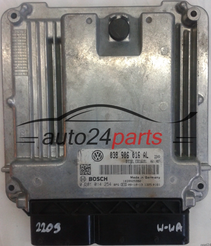 calculateur moteur pour vw volkswagen t5 1.9 tdi