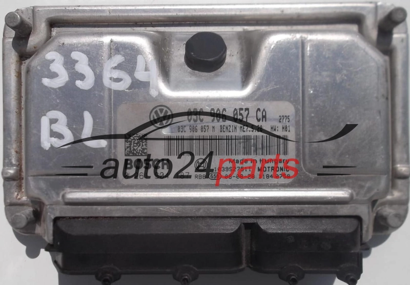 ΜΟΝΑΔΑ ΕΛΕΓΧΟΥ ΚΙΝΗΤΗΡΑ SEAT IBIZA 1.6 03C906057CA, 03C906057M, BOSCH 0261S04187, 1039S27511
