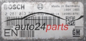 CENTRALINA MOTORE OPEL ASTRA ZAFIRA 1.9 CDTI BOSCH 0 281 013 593