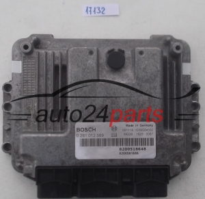 Μονάδα Ελέγχου Κινητήρα SUZUKI GRAND VITARA  BOSCH 0 281 012 569, 0281012569, 8200518648, 8200561686