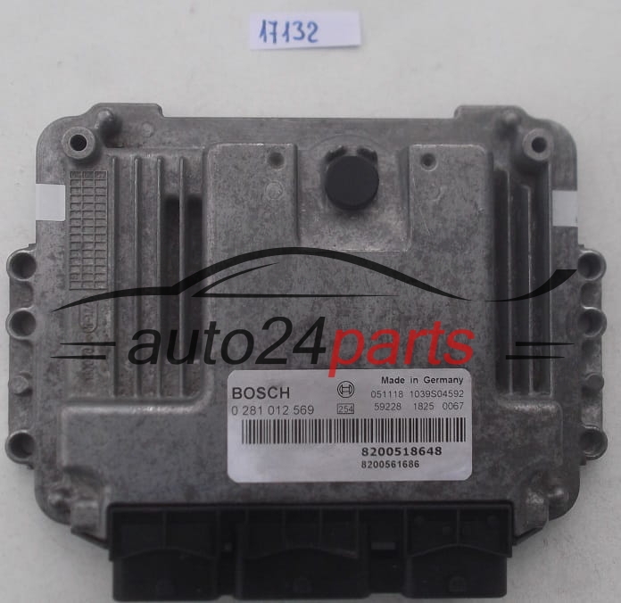Μονάδα Ελέγχου Κινητήρα SUZUKI GRAND VITARA  BOSCH 0 281 012 569, 0281012569, 8200518648, 8200561686