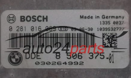 calculateur moteur pour bmw e87 118 2.0d