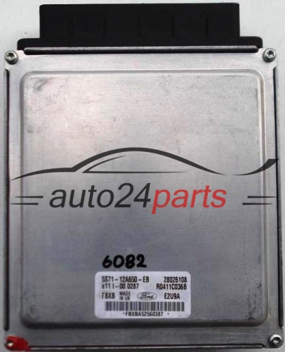 KOMPUTER STEROWNIK SILNIKA FORD MONDEO 2.0 TDCI 5S71-12A650-EB, 5S7112A650EB, R0411C036B, 28026108 - 6082