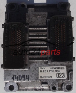 ECU ENGINE CONTROLLER FIAT PUNTO BOSCH 0 261 206 339, 0261206339, 00467826320 