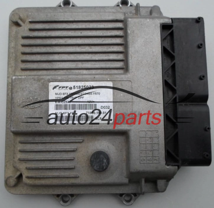 Μονάδα Ελέγχου Κινητήρα LANCIA YPSILON 1.3 JTD MAGNETI MARELLI MJD.6F3.Y5,  FPT 51825023, 71600.190.01