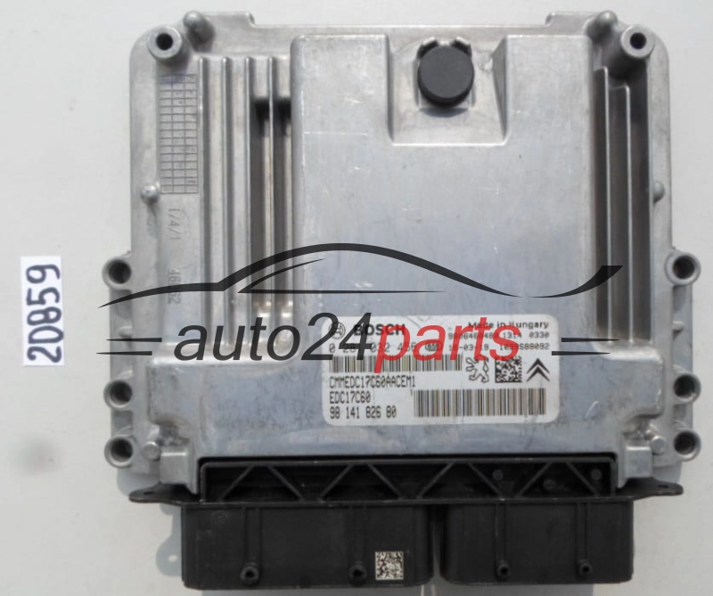 CENTRALINA DO MOTORE PEUGEOT 1.6 HDI BOSCH 0281 032 456, 0281032456, 98 141 826 80, 9814182680