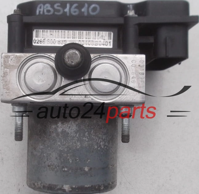 Aντλία ABS RENAULT TRAFIC OPEL VIVARO 877527, BOSCH 0 265 232 356, 0265232356, GM 62161, 0 265 800 839, 0265800839