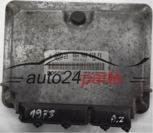 ECU CENTRALITA DE MOTOR VW VOLKSWAGEN GOLF 2.0 06A906018FK, 06A 906 018 FK, BOSCH 0261206261, 0 261 206 261