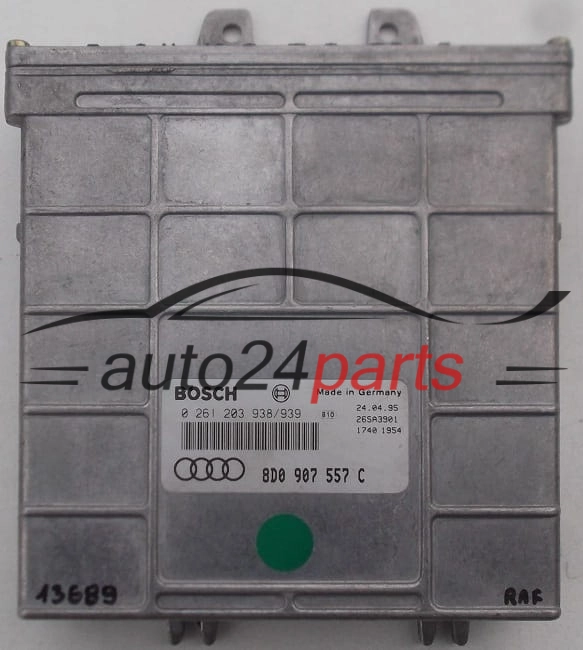 8D0907557C, 8D0 907 557 C, BOSCH 0261203938/939, 0 261 203 938, 0261 203 939