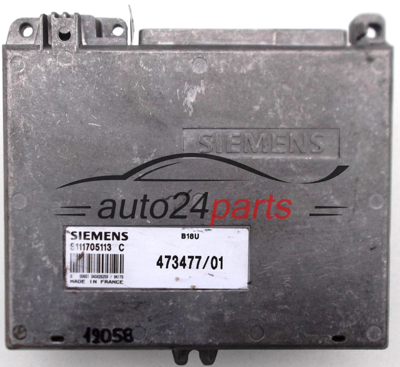 Centralina motore   VOLVO 440 460 1.8 SIEMENS S111705113 C S111705113C 473477/01 47347701