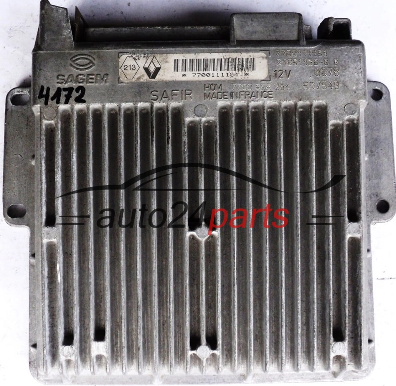 calculateur moteur pour renault clio 1.2 