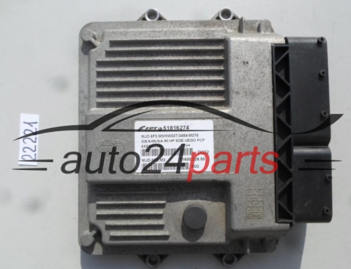 KOMPUTER STEROWNIK SILNIKA FIAT IDEA 1.3 JTD MJD.6F3.M3, MJD6F3M3, 51816274 