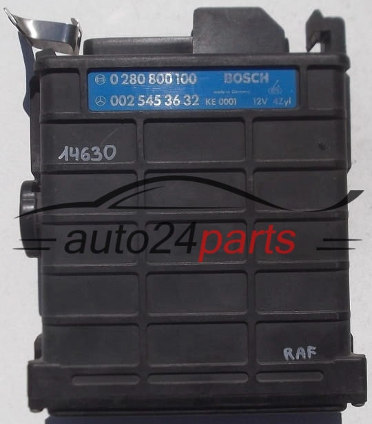 0025453632, 002 545 36 32, BOSCH 0280800100, 0 280 800 100