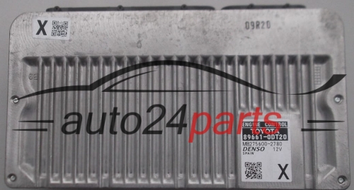ECU ENGINE CONTROLLER TOYOTA YARIS LEXUS DENSO MB275600-2780, 89661-0DT20