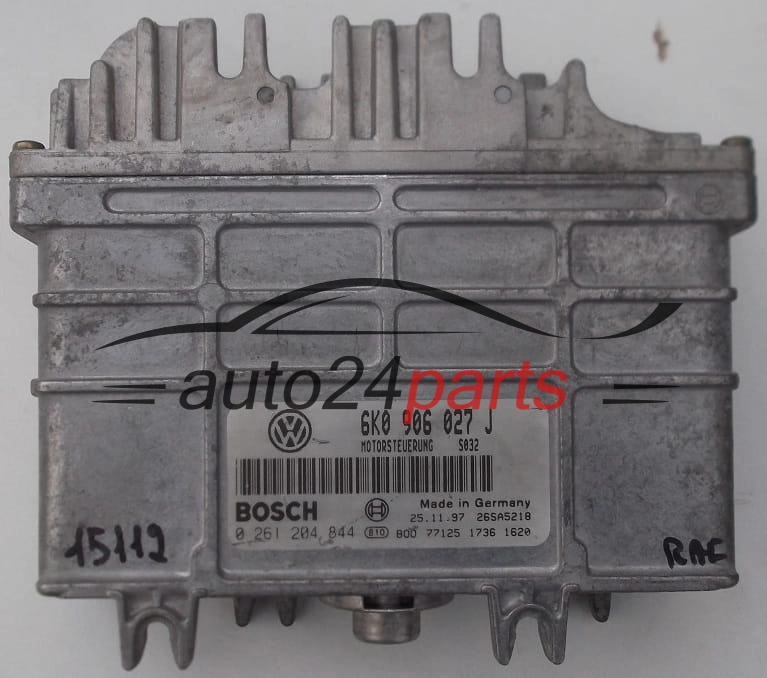 6K0906027J, 6K0 906 027 J, BOSCH 0261204844, 0 261 204 844