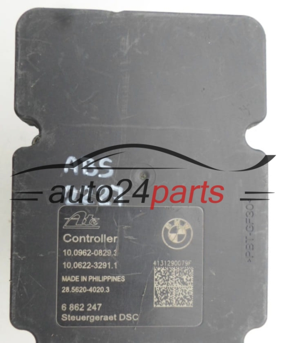 POMPE HYDRAULIQUE ET CALCULATEUR d'ABS BMW 6 862 247, 10.0962-0829.3,  10.0622-3291.1