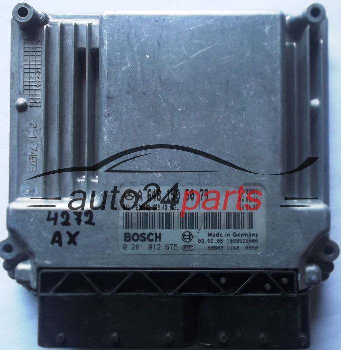 calculateur moteur pour mercedes w221 s320 3.2 cdi